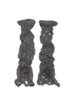 Merbeau × Cycle HANDMADE SPIRAL MIRRORED LEG -GRAYISH BROWN-